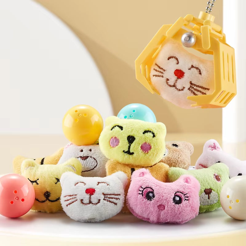 Kids DIY Electric Claw Machine Girl Grab Mini Doll Clip Gashapon Music Crane Game Children Toy