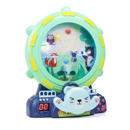 Children Electric Ferris Wheel Pinball Toy Mini Claw Arcade Machine Early Education Development Desktop Game Bean Picker Toy