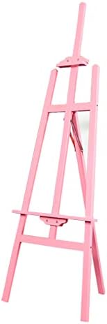 Pink 150cm Wooden A-Frame Easel Stand for Art and Wedding Displays