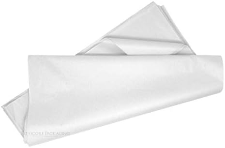 Flexicore Packaging White Tissue Paper 15x20 100 Sheets