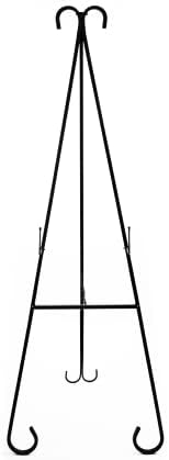Designstyles Metal Easel Display Stand Black
