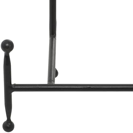 Deco 79 Modern Metal Rectangle Ball Easel 14 12 10 8 H Black