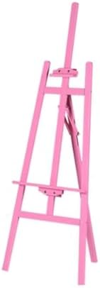 Adjustable A-Frame Wooden Easel for Display and Painting