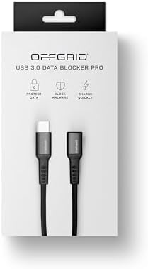 OFFGRID USB Data Blocker - USB-C Secure Charging Adapter 2-Pack