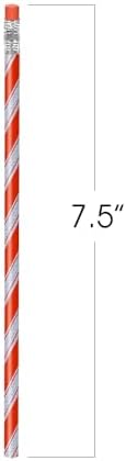 ArtCreativity Christmas Pencils for Kids Pack of 24