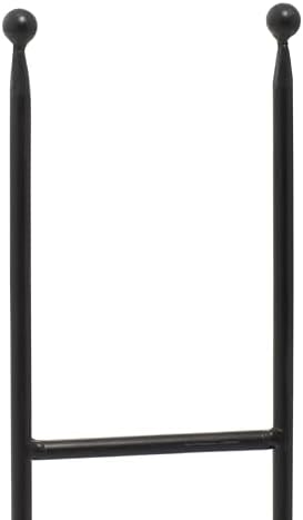 Deco 79 Modern Metal Rectangle Ball Easel 14 12 10 8 H Black