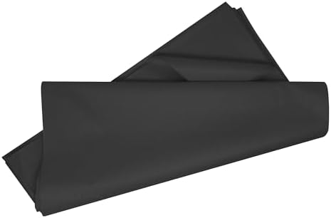 Flexicore Packaging Black Gift Wrap Tissue Paper 100 Sheets