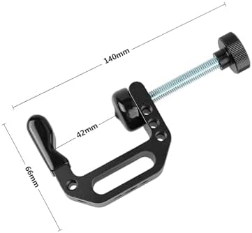 CAMVATE C Clamp with Threaded Holes for Photography