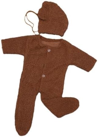Newborn Baby Photo Outfits with Hat and Pants