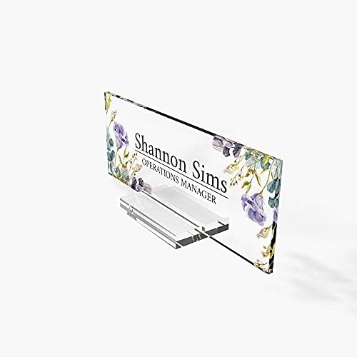 Desk Name Plate - Custom Aesthetic for Home Office and Business Professionals