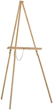 SD Studio Design Natural Wood Easel for Art and Displays