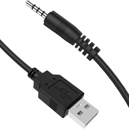 USB to 35mm Audio Jack Adapter Cable 20cm