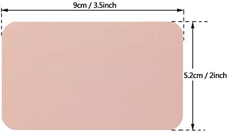 Tupalizy 100PCS Light Pink Writable Business Cards