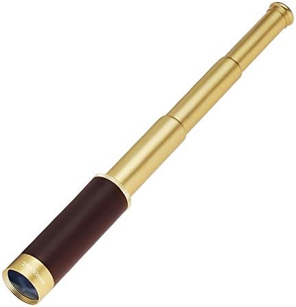Dangshan Telescope Brass Pirate Monocular - Waterproof 25x30x Collapsible
