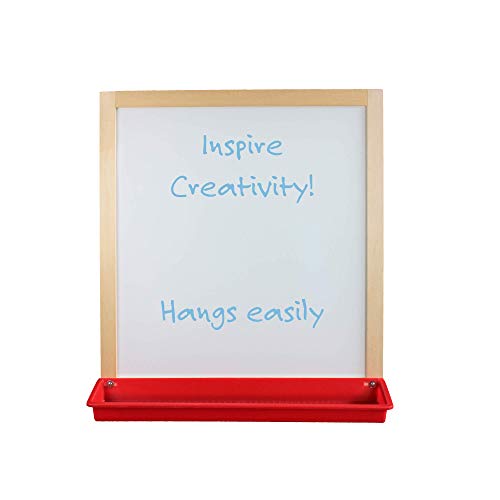 Flipside Products Magnetic Dry Erase Wall Easel with Tray