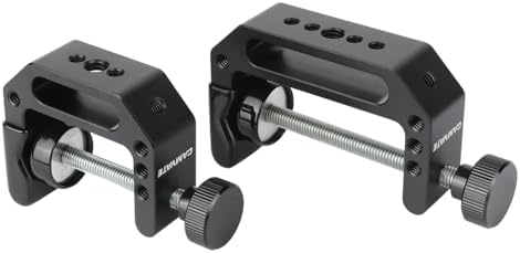CAMVATE C Clamp with Threaded Holes for Photography