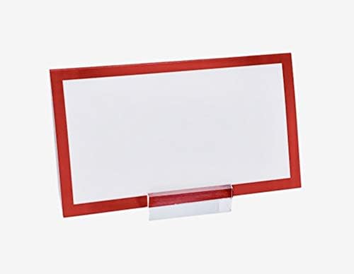 Tented Name Cards 50 Pack - Wedding Banquet Cocktail Party Use