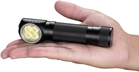 Nitecore HC35 Rechargeable Headlamp with USB Charger and Adapters