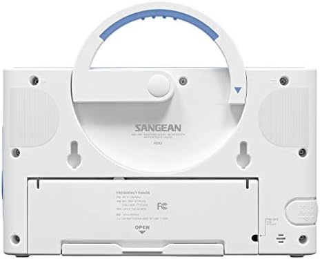 Sangean H202 Waterproof Shower Radio with Weather Alerts and Bluetooth