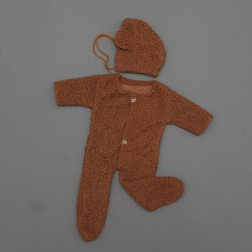 Newborn Baby Photo Outfits with Hat and Pants