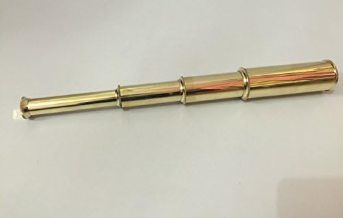 NauticalMart Vintage Solid Brass Telescope