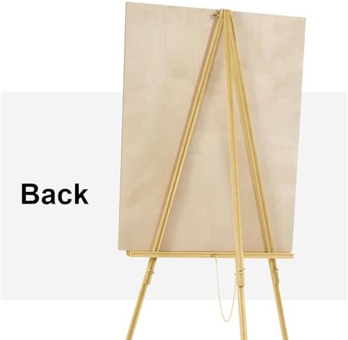 Falling in Art 65 Inch A-Frame Easel Stand with Adjustable Canvas Holder