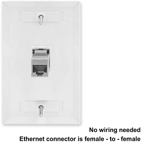 Art Plates One Port RJ11 Telephone Wall Plate