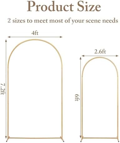 Toolterritory Metal Arch Backdrop Stand Set