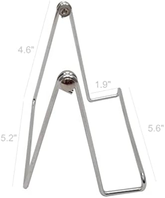 3pcs Mini Art Easel with Wide Base and Vinyl Coating - Black
