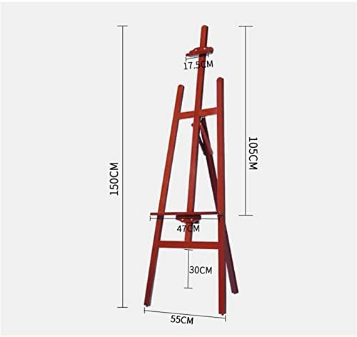MIQXUAN 150cm A-Frame Wooden Easel Stand