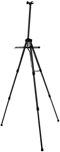 VViViD Black Aluminum Adjustable Display Easel with Carrying Case 64