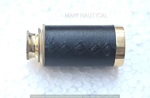 Brass Pirate Monocular Telescope with Focus Mechanism
