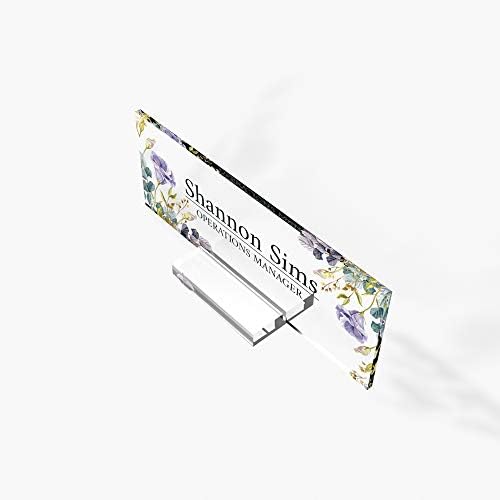 Desk Name Plate - Custom Aesthetic for Home Office and Business Professionals