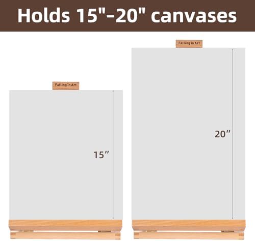 Falling in Art H-Frame Table Top Easel for Painting