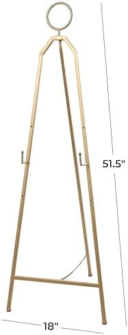 Deco 79 Gold Adjustable 3 Tier Easel