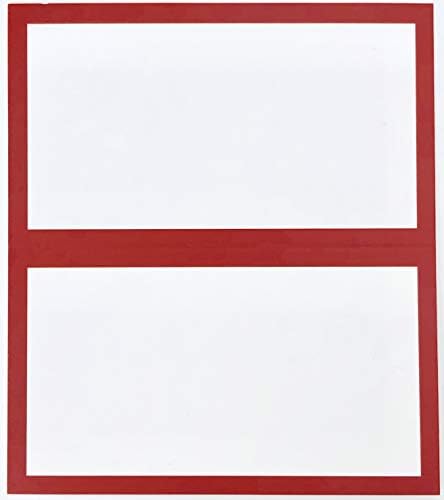 Tented Name Cards 50 Pack - Wedding Banquet Cocktail Party Use