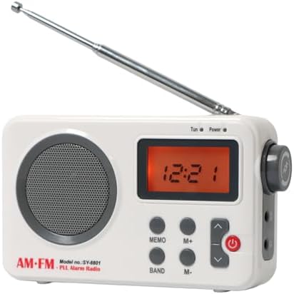 Portable Shower Speaker With HD LCD Display and 20 Preset Stations