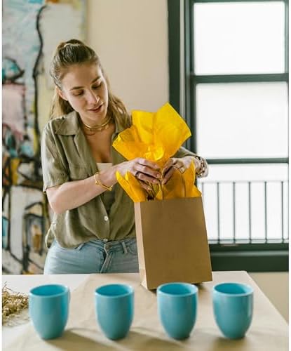 Flexicore Packaging Premium Gift Tissue 100 Sheets Goldenrod Yellow 15x20