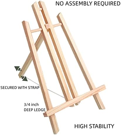 11 Inch Small Tabletop Display Stand A-Frame Artist Easel