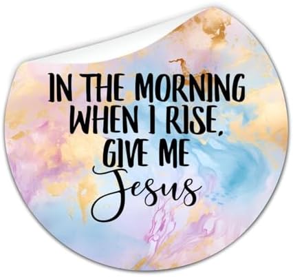 3in Round Label Stickers 100pcs Jesus Quotes Seals