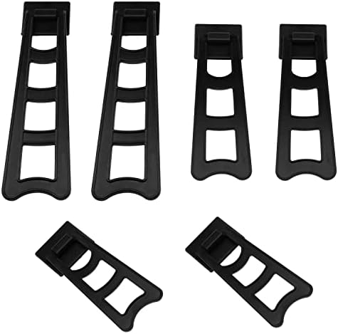 Haidong Picture Frame Easel Back Support Plastic 3 Sizes 6PCS