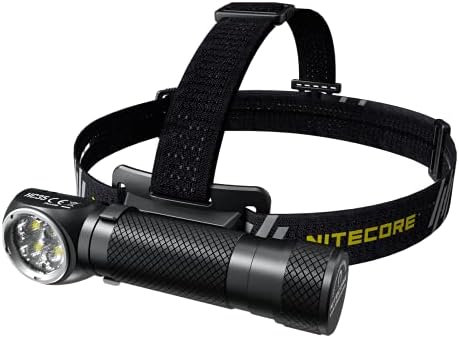 Nitecore HC35 Rechargeable Headlamp with USB Charger and Adapters