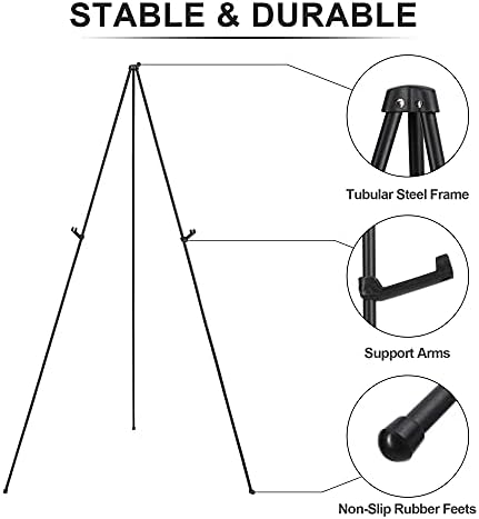 Adjustable Art Easel Stand for Wedding Poster Display