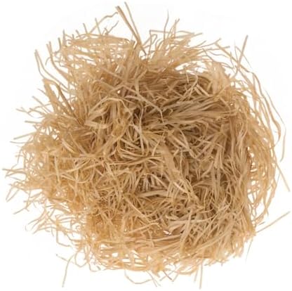 SKISUNO Wedding Favor Box Filler Kraft Paper with Raffia