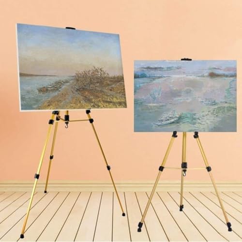 Portable Metal Easel for Sketching Adjustable Folding Stand