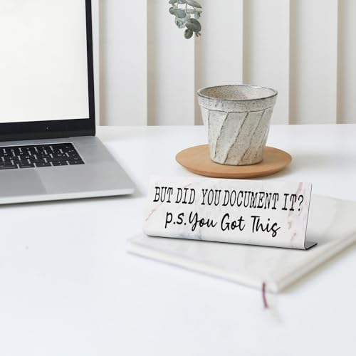 Vivopisew Funny Office Decor Sign with Humor