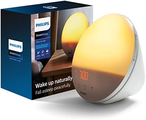 Philips SmartSleep Wake-up Light with Sunset Sunrise and 5 Sounds