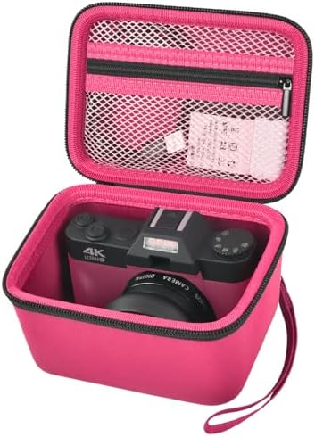 Comecase Vlogging Camera Case for 4K Digital Cameras - Red