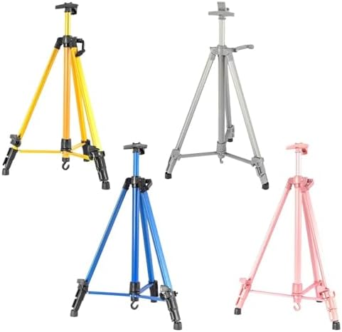 Adjustable Art Easel with Non-Slip Stability