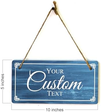 Signs ByLITA Customizable 5x10 Inch Wall or Door Sign